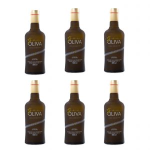 MOLINO EL CERRAJÓN Aceite de Oliva Virgen Extra Coupage sin Filtrar Gen de Oliva 500 ml 6 PACK