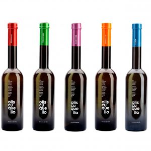 OLIS CUQUELLO Aceites de Oliva Virgen Extra Monovarietales 250 ml 5 PACK REGALO